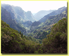 Der Blick nach S�den in das Curral Tal